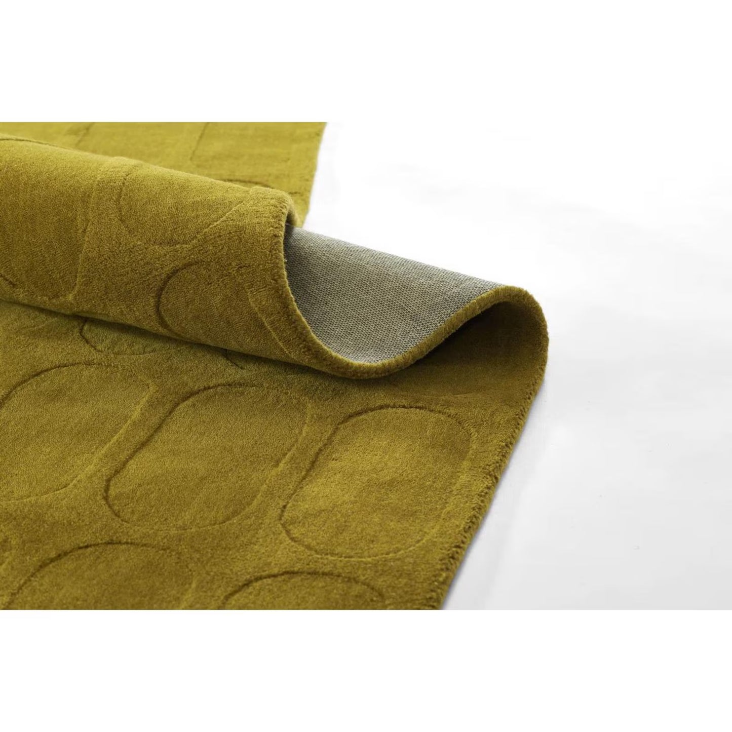 Luren Geometric Minimalist Handmade Tufted Woolen Area Rug